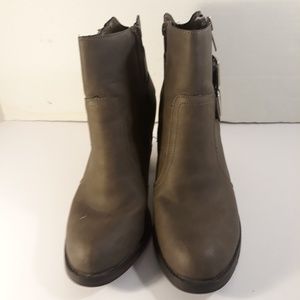 Army Green Ankle Boots